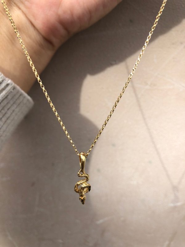 Tiny Snake Pendant *Gold Fill Cheap