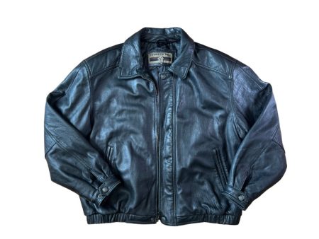 Vintage Members Only Leather Bomber Online