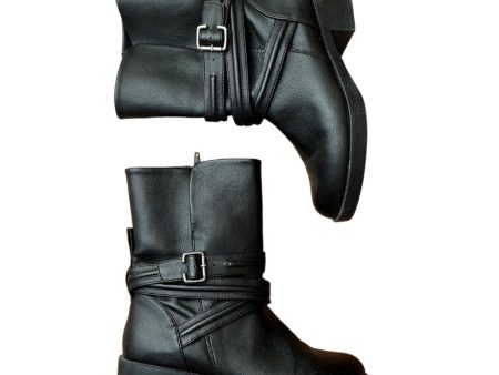 Buckle Biker Boots Sale