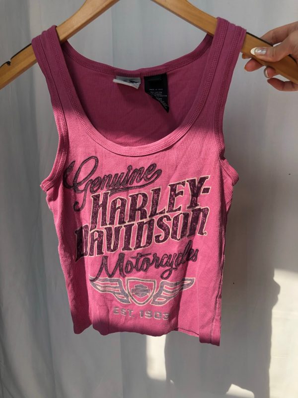 Velvet Mauve Harley Tank Cheap