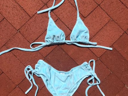 Vintage Y2K Terry Cloth Bikini For Discount