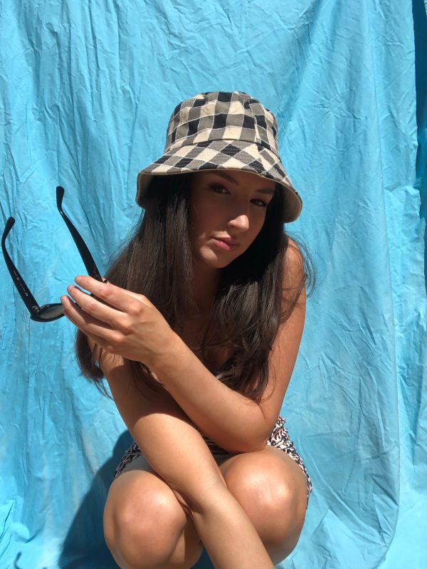 Checker Bucket Hat For Discount