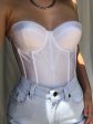 White Corset Bustier 34B Online Sale