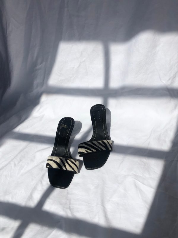 Zebra Sandals Cheap