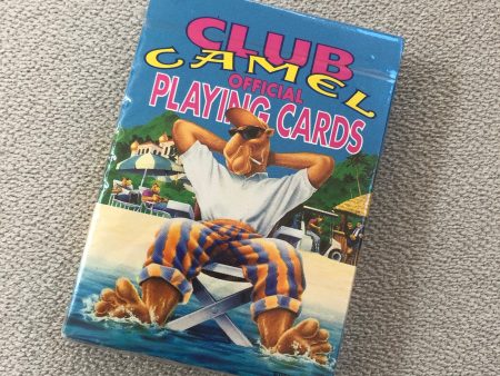 Club Camel Playing Cards 1992 Sale