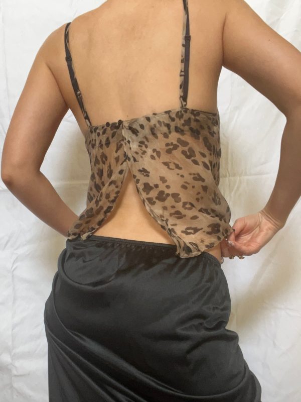 Vintage Silk Cheetah Top Online Hot Sale