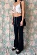 Bebe Low Waist Tie Pants Cheap