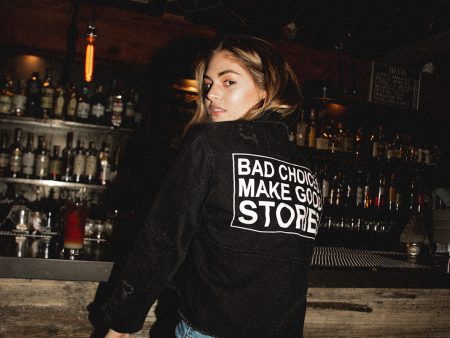 Bad Choices Denim Jacket on Sale