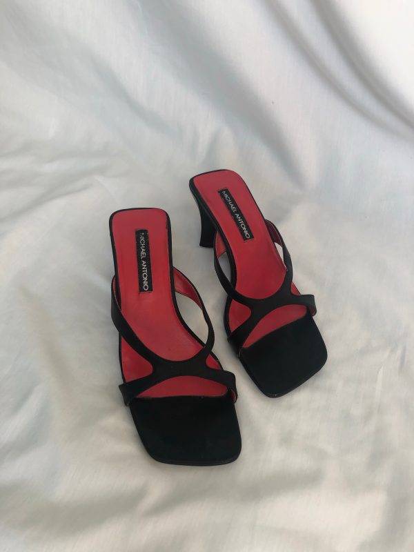 90’s Square Toe Heels   6.5 Online