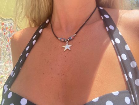 90’s Star Cord Necklace Discount