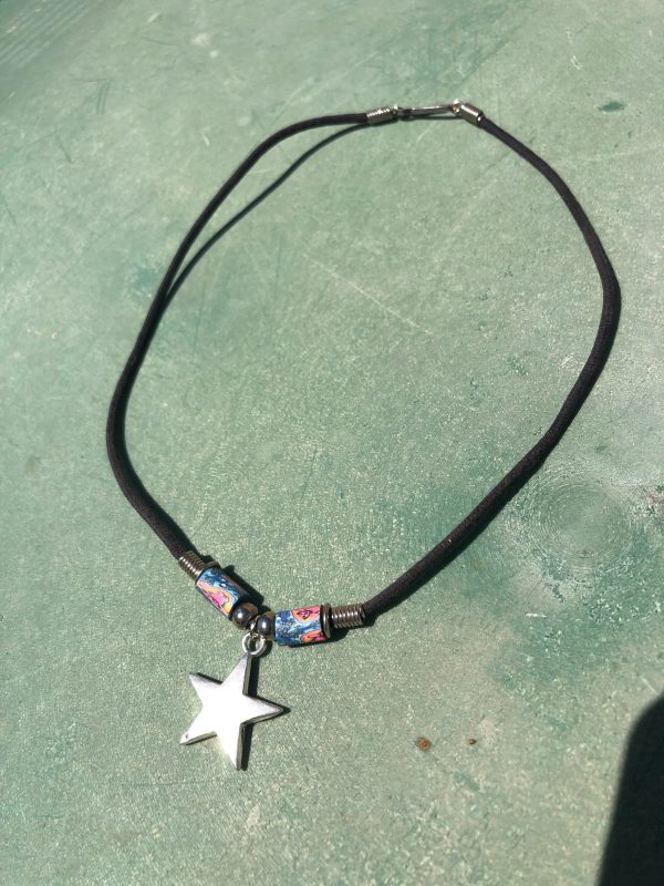 90’s Star Cord Necklace Discount